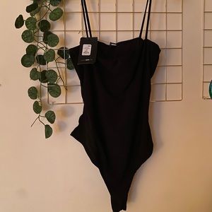 Fashion nova Square tank Bodysuit